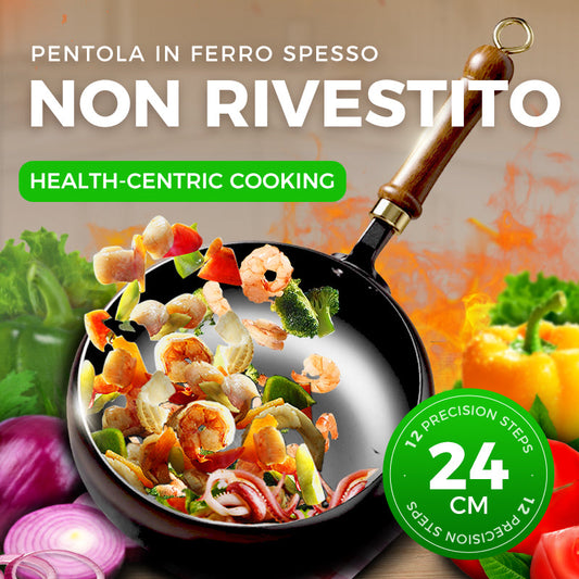 Pentola in Ghisa Spessa Senza Rivestimento – Bobby’s
