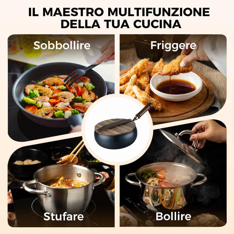Pentola in Ghisa Spessa Senza Rivestimento – Bobby’s