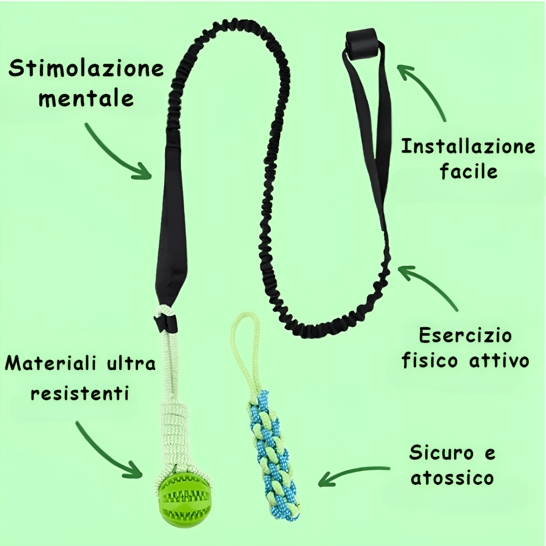 Giocattolo da Tiro Resistente per Cani - Bobby's