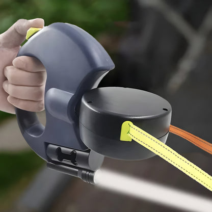 Guinzaglio Doppio 2-in-1 per Cani con Luce LED Bobby’s