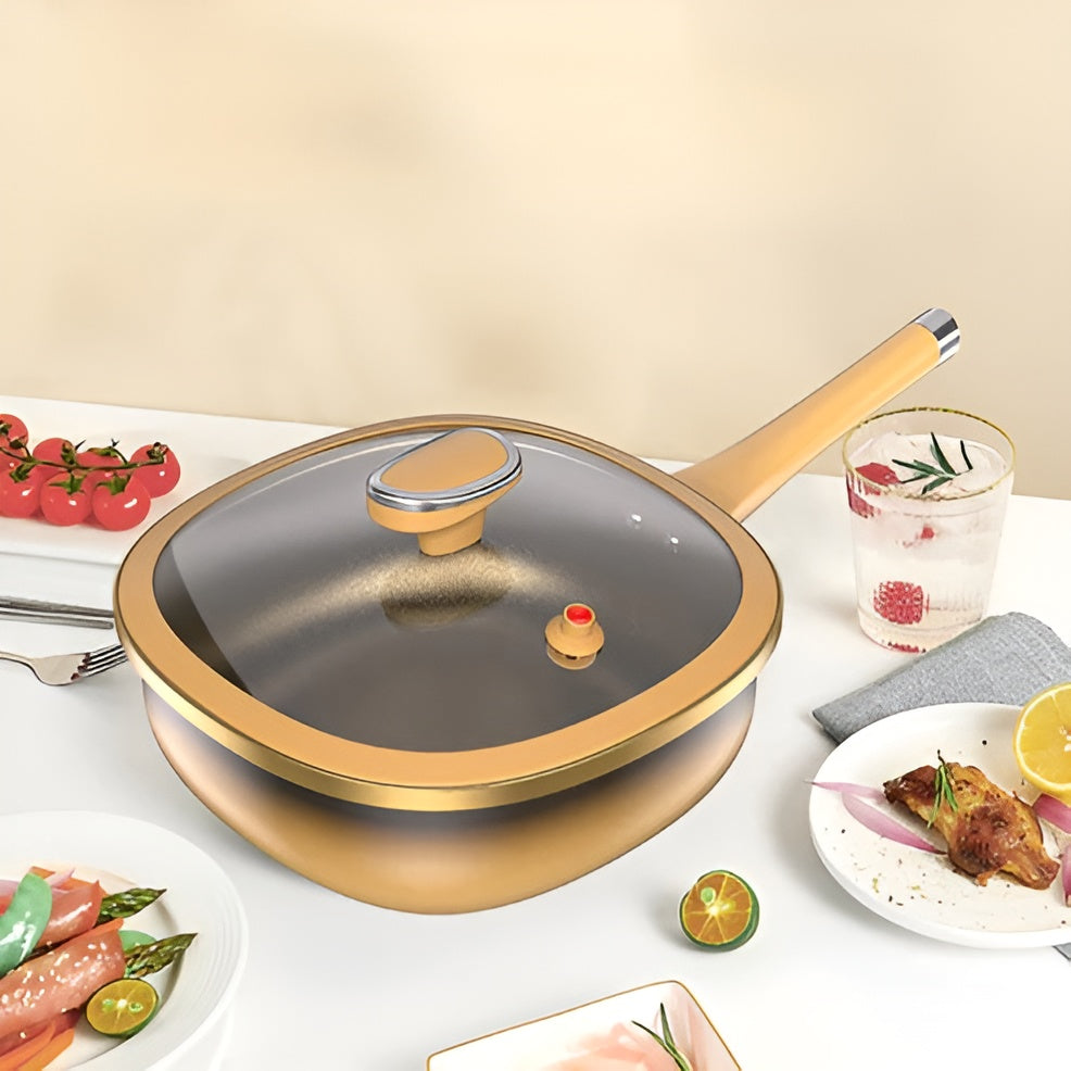 Padella Antiaderente in Titanio 30cm con Coperchio – Bobby’s