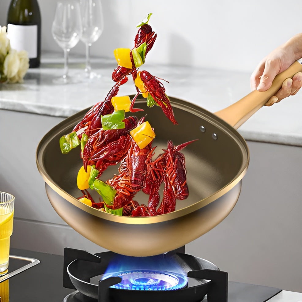 Padella Antiaderente in Titanio 30cm con Coperchio – Bobby’s