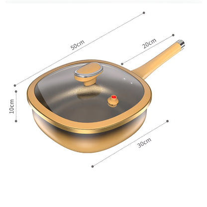 Padella Antiaderente in Titanio 30cm con Coperchio – Bobby’s