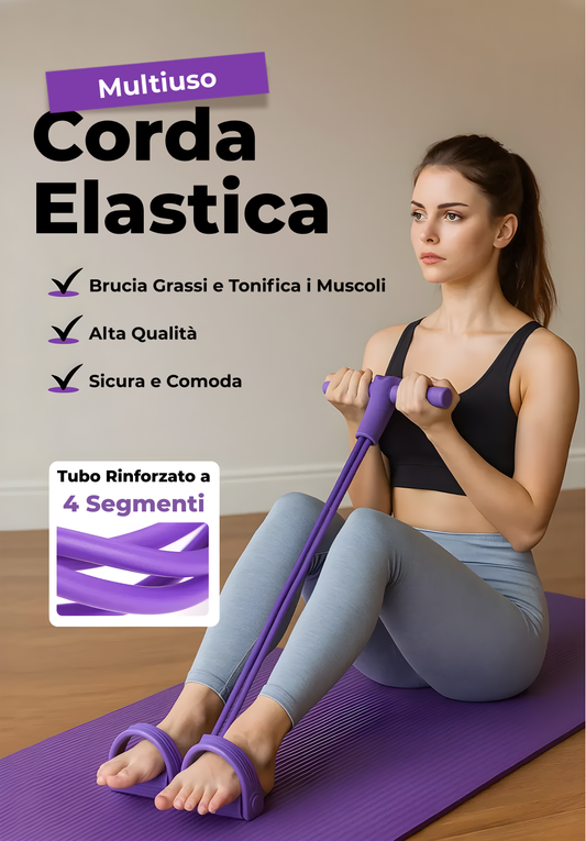 Fascia di Resistenza Multifunzionale con Manici - Bobby's